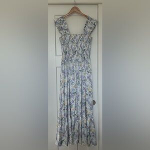 Melloday smocked maxi dress.